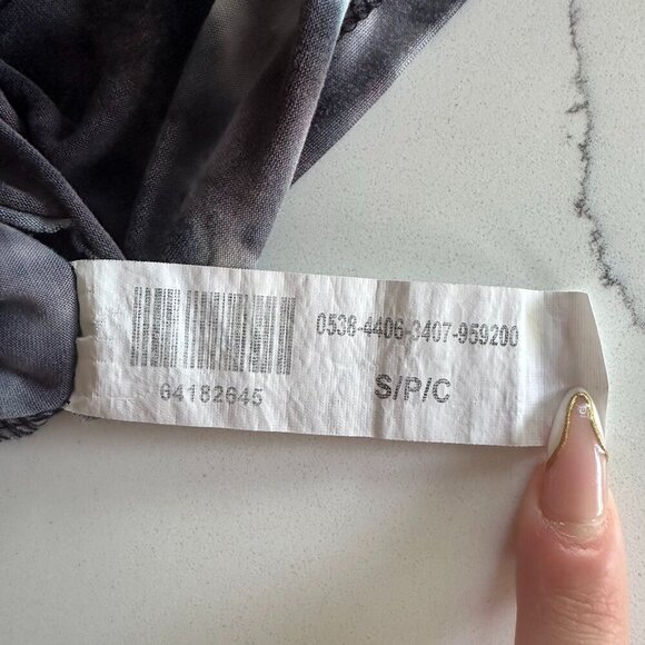 Streetwear Society |\ Tie-Dye Crop Top | Blue/Gray | Size Small | %SALE BUNDLE - Picture 9 of 13